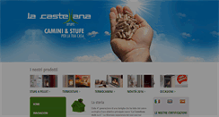 Desktop Screenshot of lacastellanastufe.com